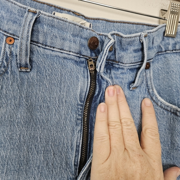 Madewell The Perfect Vintage Ankle Blue Jean Size 30 FLAW - Picture 5 of 10